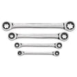 GearWrench 9224D 4 Pc. Double Box Ratcheting E-Torx Wrench Set