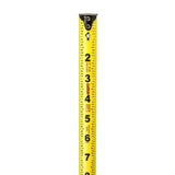 Crescent Lufkin AL725MAGN 1" x 25' Hi-Viz Orange Auto-Lock Magnetic Hook Yellow Clad Tape Measure - 4