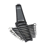 Crescent  CCWS9BS 9pc X10 12 Point Long Pattern Combination SAE Wrench Set - 2