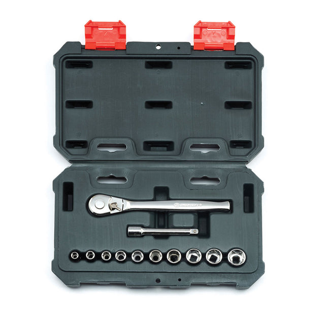 Crescent CSWS14SAE12 12 Pc. 1/4" Drive 6 Point SAE Mechanics Tool Set