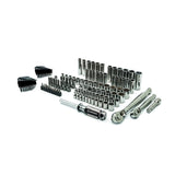 Crescent CTK121 121 Pc 1/4 & 3/8 Drive 6 & 12 Point Standard & Deep SAE/Met Mech Tool Set - 2