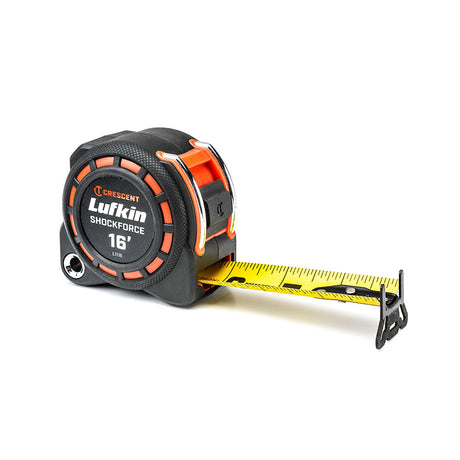 Crescent Lufkin L1116 Shockforce Tape Measure, 16'x1-3/16"