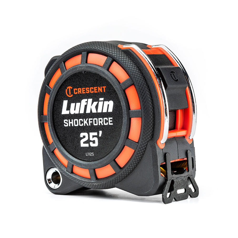 Crescent Lufkin L1125 Shockforce Tape Measure, 25'x1-3/16" - 2