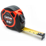 Crescent Lufkin L725SCTMPN 1" x 25' Hi-Viz Orange Self-Centering Yellow Clad Tape Measure