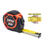 Crescent Lufkin L725SCTMPN 1" x 25' Hi-Viz Orange Self-Centering Yellow Clad Tape Measure - 2