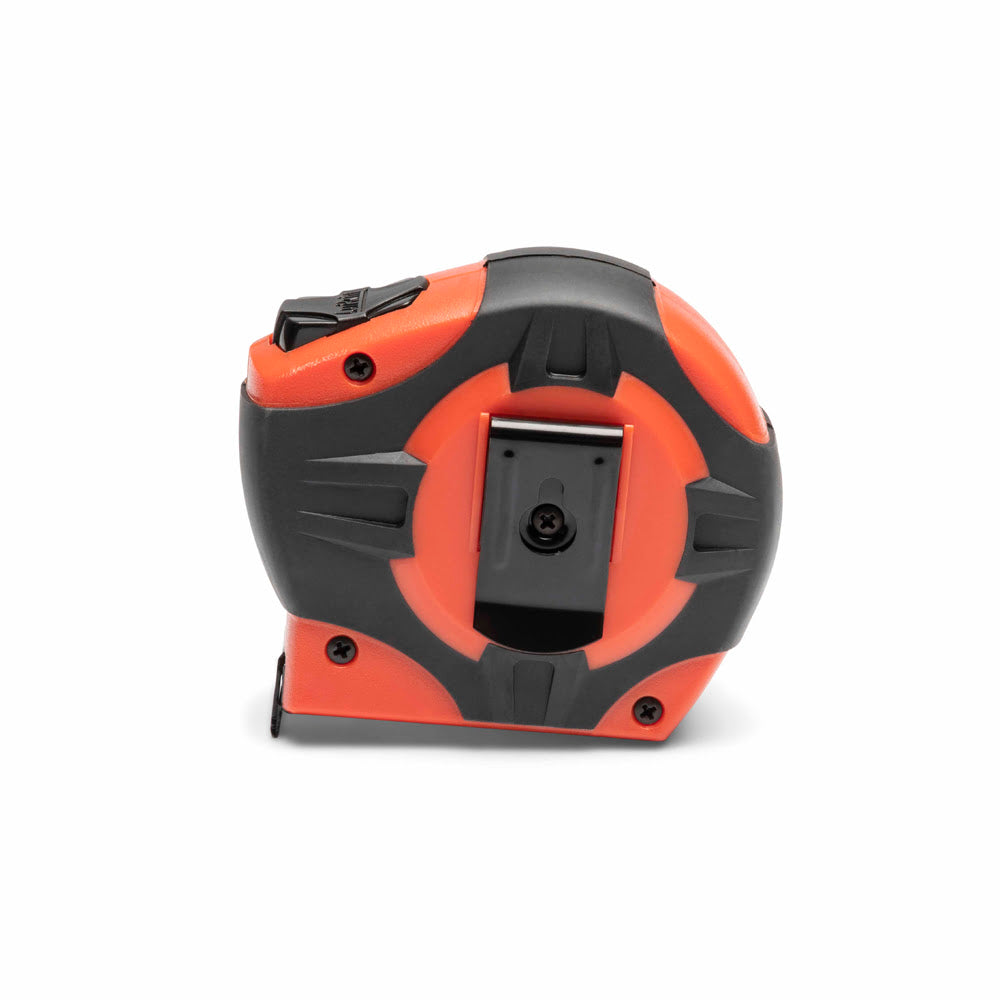 Crescent Lufkin PHV1425DN 1" x 25' Hi-Viz Orange Yellow Clad A4 Blade Power Return Engineer's Tape Measure - 5