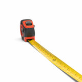 Crescent Lufkin PHV1425DN 1" x 25' Hi-Viz Orange Yellow Clad A4 Blade Power Return Engineer's Tape Measure - 6