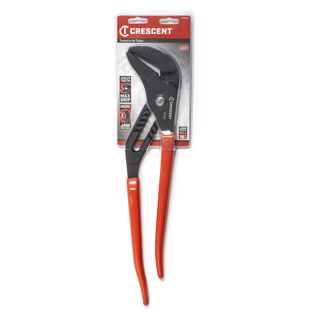 Crescent RT216CVN 16" Tongue & Groove Plier, Straight Jaw, Black Phosphate, 3 Pack - 2