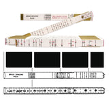 Crescent Lufkin T656N 5/8" x 6' Oversized Brick Mason Red End Wood Rule
