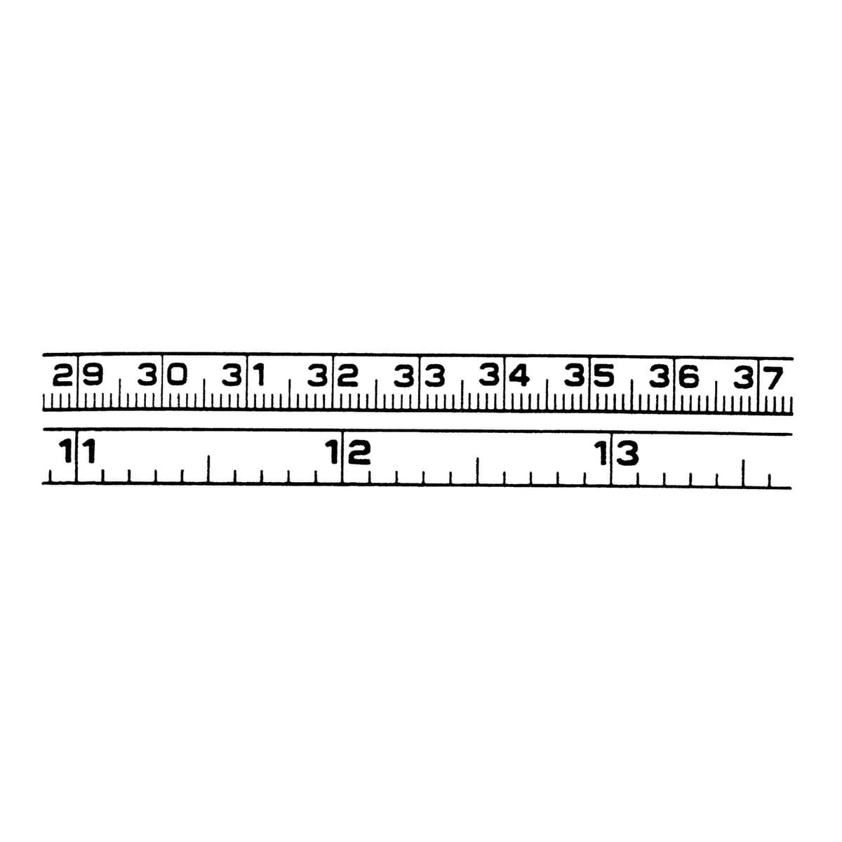 Crescent Lufkin W606PM 6mm x 2m Executive Diameter Yellow Clad A20 Blade Pocket Tape Measure - 2