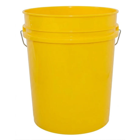 Argee RG5500YLW 5 Gallon Yellow Bucket with Handle
