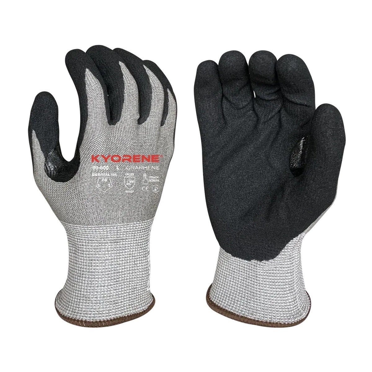 Armor Guys 00-600-S A6 Cut Resistant Graphene Gloves with Nitrile Palm Coating Small - 3
