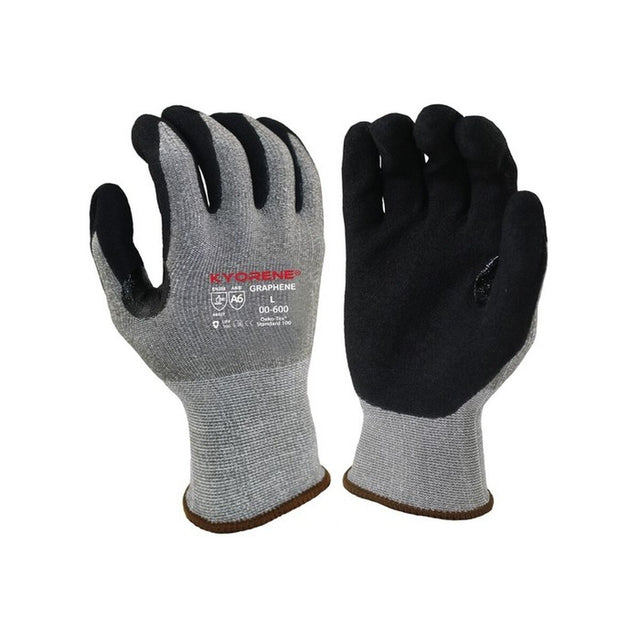 Armor Guys 00-600-XL 13 Gauge Graphene MicroFoam Nitrile Palm Coated A6 Cut Gloves XL