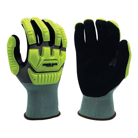 Armor Guys 00-847-S 18g Kyorene Pro Graphene A4 Liner, TPV Safety Gloves, S
