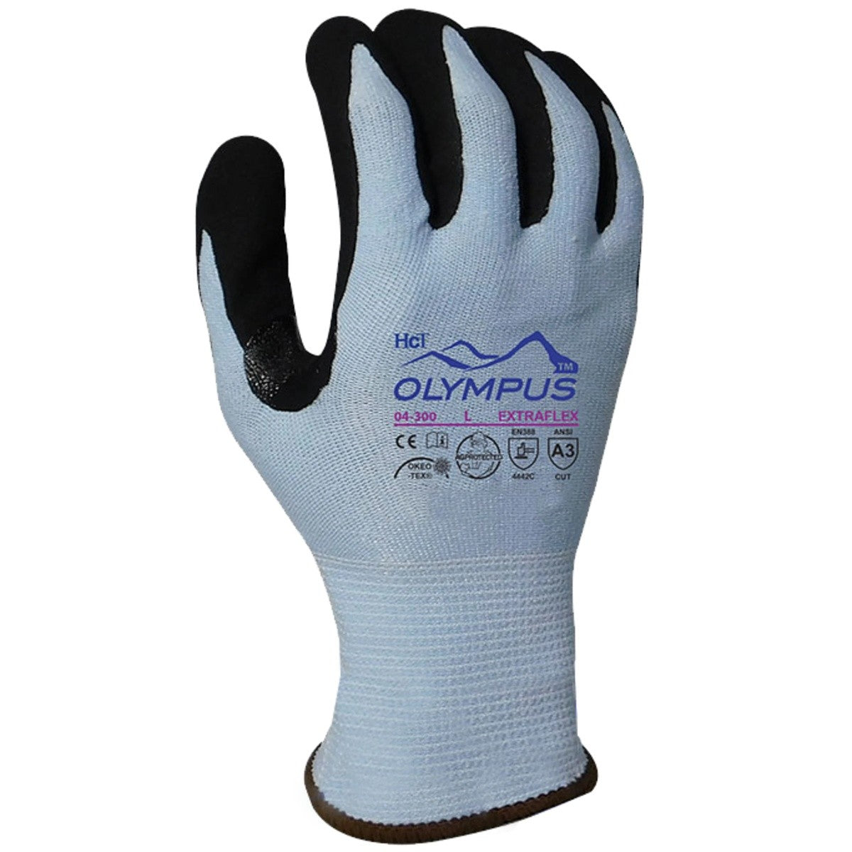 Armor Guys 04-300MTN-3X Extraflex ANSI A3 Cut Resistant Nitrile Microfoam Gloves 3XL (120 Pair Case)