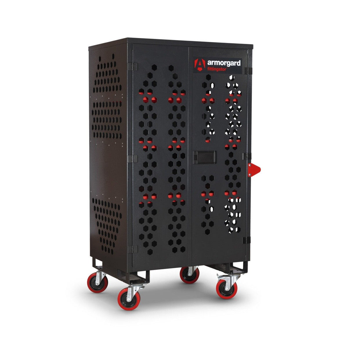 Armorgard FC6-T FittingStor Mobile Fastenings Cabinet 42.1 x 29.8 x 74.2 Black