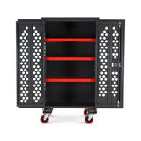 Armorgard FC6-T FittingStor Mobile Fastenings Cabinet 42.1 x 29.8 x 74.2 Black - 2