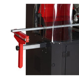 Armorgard SS7-T 54.7" x 30.7" x 74.8" Mobile Cutting Station Workstation with PVC Spark Curtains and Sound Deadening - 5