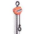 Atlas Lifting and Rigging TCH-015-20 1-1/2 Ton 3300 lb Manual Hand Chain Hoist with 20' Lift