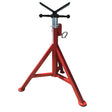 B&B Pipe Tools 4100 Fixed Leg V-Head Pipe Jack