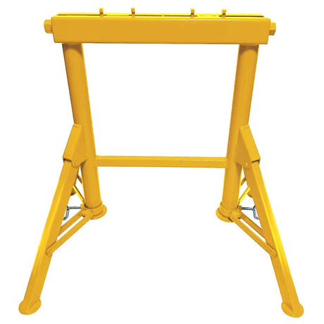 BB Sumner 4300BASE Hi Adjust-A-Roll Folding 4-Leg Pipe Roller Base with T-Handle Brake