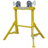 BB Sumner 4300SSWH Hi Adjust-A-Roll Pipe Stand with Stainless Steel Wheel Head - 2