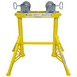 BB Sumner 4300SSWH Hi Adjust-A-Roll Pipe Stand with Stainless Steel Wheel Head - 3