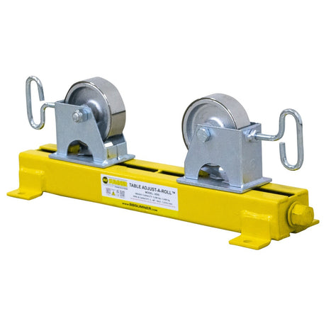 BB Sumner 4500SSWH Table Adjust-A-Roll with Stainless Steel Wheel Head Rapid Self-Centering Pipe Roller Stand