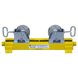 BB Sumner 4500SSWH Table Adjust-A-Roll with Stainless Steel Wheel Head Rapid Self-Centering Pipe Roller Stand - 2