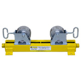 BB Sumner 4500SSWH Table Adjust-A-Roll with Stainless Steel Wheel Head Rapid Self-Centering Pipe Roller Stand - 2
