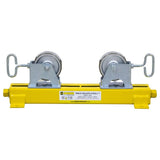 BB Sumner 4500SSWH Table Adjust-A-Roll with Stainless Steel Wheel Head Rapid Self-Centering Pipe Roller Stand - 3