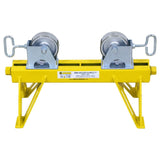 BB Sumner 4600SSWH Mini Adjust-A-Roll Pipe Roller Stand with Stainless Steel Wheel Head - 2