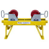BB Sumner 4600SWH Mini Adjust-A-Roll Pipe Roller Stand with Steel Wheel Head 3500 lb Capacity - 2