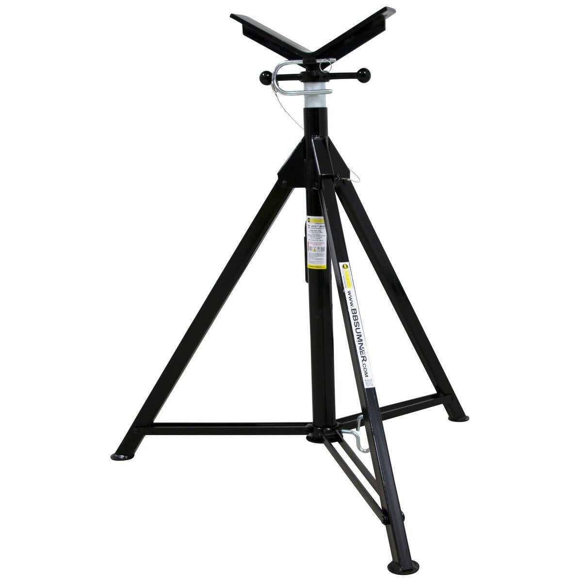BB Sumner 4700 Fat Jack Maxi Pipe Jack Stand V-Head 6000 lb 36-61 in - 3