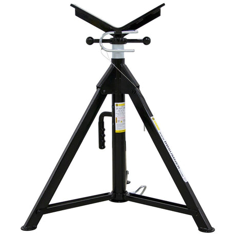 BB Sumner 4701 Fat Jack Midi Pipe Jack Stand with V-Head for up to 36 in Pipe 6000 lb Capacity