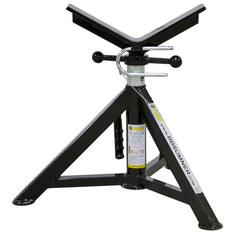 BB Sumner 4702 Fat Jack Mini Pipe Jack Stand with V-Head 6000 lb Capacity 16-28.5 in Height Range (1 Each)