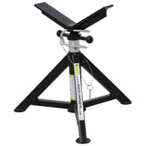 BB Sumner 4702 Fat Jack Mini Pipe Jack Stand with V-Head 6000 lb Capacity 16-28.5 in Height Range (1 Each) - 3