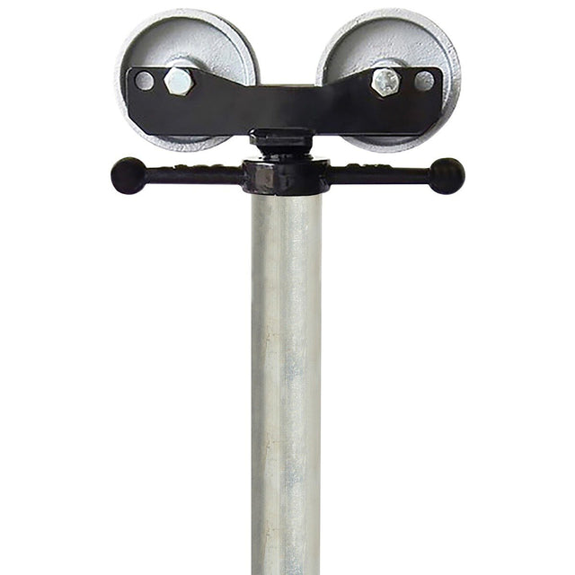 BB Sumner SSWH1 Stainless Steel Wheel Head for Series 1 Pipe Jacks 14 in. x 14 in. x 4 in. 2000 lb Load Capacity