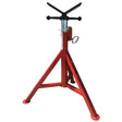 BB Sumner 4100GVH Hi Heavy Duty Pro-Jack Fixed Leg Pipe Jack with Gusset V-Head 2500 lb Capacity