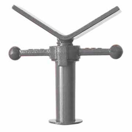 BB Sumner 4100SVH Hi Heavy Duty Pro-Jack Fixed Leg Pipe Jack with 10 Inch Safety V-Head 2500 lb