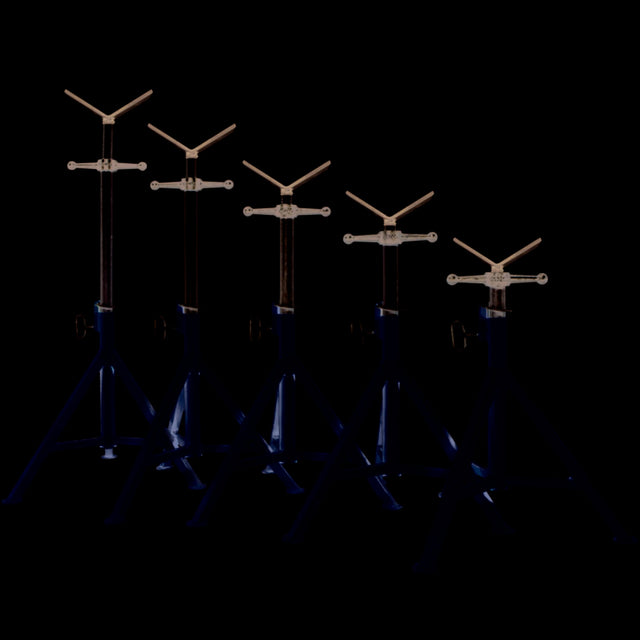 BB Sumner 4100 Hi Heavy Duty Pro-Jack with Oversized 10" V-Head for Pipe Support