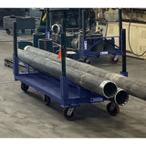 BBSumner PSC2 Pipe Stacker Cart 2 with Mesh Floor 2000 lb Capacity 57 x 34 x 39 in - 3