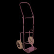 BB Sumner Carts & Buggies SCC12C-10P Single Cylinder Cart with Chain Lock and 10 in. Pneumatic Wheels for Gas Cylinders up to 12 in. Diameter