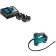 Makita BL1840BDC2X Battery & Charger Kit W/ FREE DMP180ZX Inflator