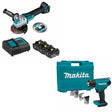 Makita BL1840BSCX3 18V LXT Li-Ion Starter Pack W/ FREE XGH01ZK 18V LXT Heat Gun