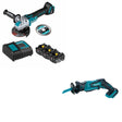 Makita BL1840BSCX3 18V LXT Li-Ion Starter Pack W/ FREE XRJ01Z 18V LXT Recip Saw