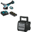 Makita BL1840BSCX3 18V LXT Starter Pack W/ FREE XRM08B LXT Job Site Speaker