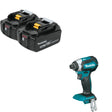 Makita BL1850B-2 18V 5.0Ah Battery, 2 Pack Kit W/ FREE XDT13Z Impact Driver