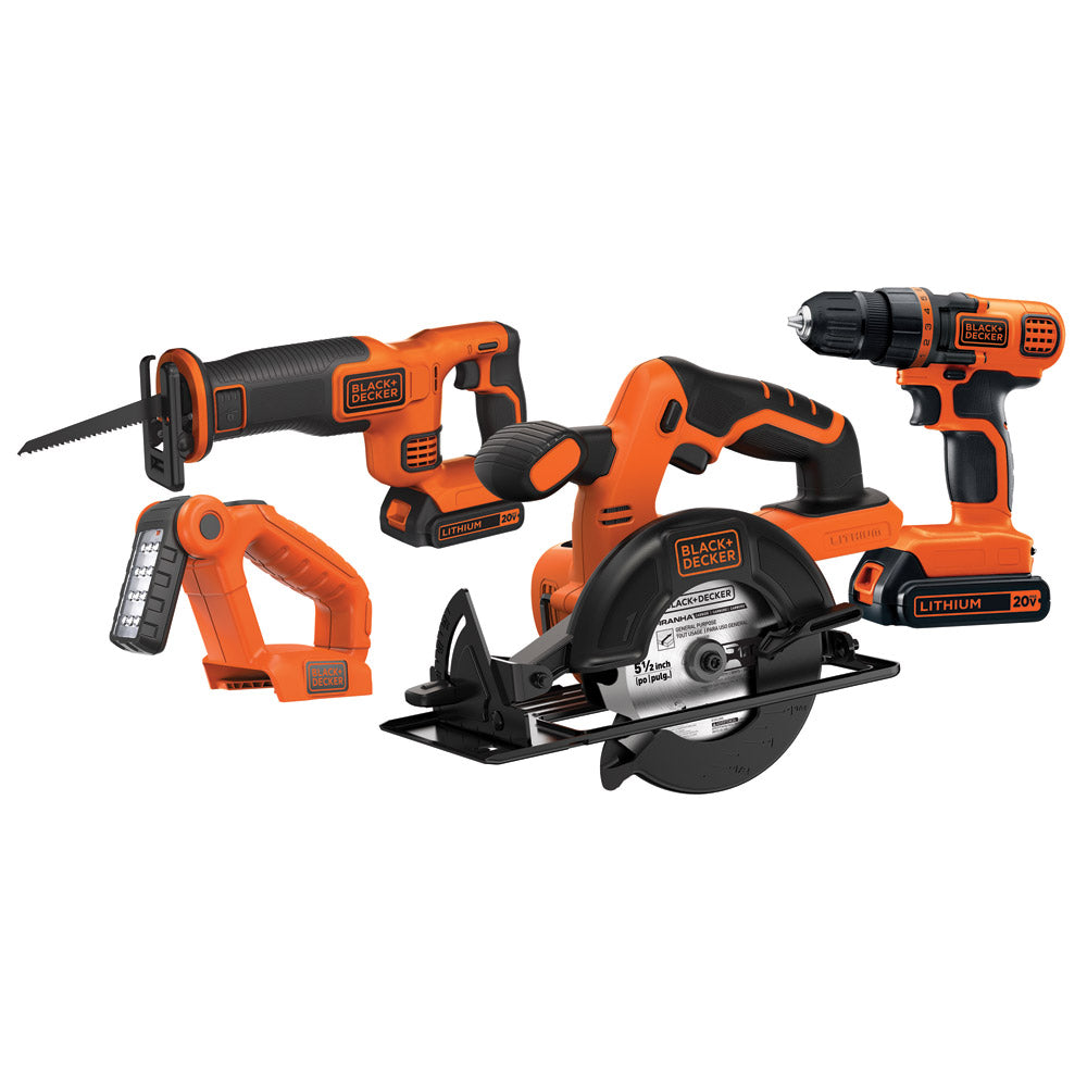 Black & Decker BD4KITCDCRL 20 V MAX DIY 4 Kit