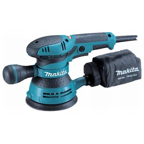 Makita BO5041K 5” D-Handle Random Orbit Sander, 3 AMP, 4,000-12,000 OPM, var. spd., case